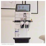 Abbildung zeigt Gymna Elexeo VIP Elektro/Ultraschallkombination + Vaco + Gertewagen