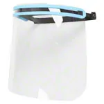 Faceshield mit Gummibund, weiche Stirnauflage