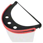 Faceshield mit Gummibund, weiche Stirnauflage