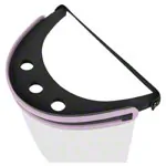 Faceshield mit Gummibund, weiche Stirnauflage