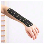 CureTape Punch, 5 m x 5 cm, wasserfest, schwarz