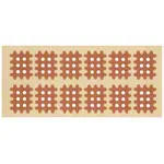 CrossLinq Gittertape, Gre S 1,9x1,5 cm, 240 Stck