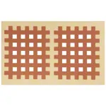CrossLinq Gittertape, Gre L 5,2x4,3 cm, 40 Stck