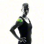 Thera-Band Kinesiology Tape XactStretch, 5 m x 5 cm, grn/gelb