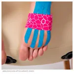 Abbildung zeigt Thera-Band Kinesiology Tape XactStretch, LxB 5 m x 5 cm, gr�n/gelb