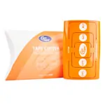 Abbildung zeigt CureTape Set, 7-tlg., Cutter + 6 Rollen CureTape Classic, LxB 5 m x 5 cm