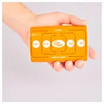 Abbildung zeigt CureTape Set, 7-tlg., Cutter + 6 Rollen CureTape Classic, LxB 5 m x 5 cm