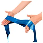 Abbildung zeigt Thera-Band CLX Band, 2 m,extra stark, blau