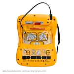 Abbildung zeigt Defibtech Lifeline und AUTO AED Elektroden, 13x20 cm