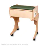 Abbildung zeigt ManuTherm Rolltisch f�r ManuTherm W�rme-Therapiebox, H�he: 67 cm