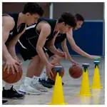 Abbildung zeigt BlazePod Cone Adapter Kit, Befestigungsset, 4-tlg.