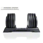 Abbildung zeigt Sport-Tec verstellbare Kurzhantel, 3-24 kg