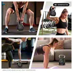 Abbildung zeigt Sport-Tec verstellbare Kettlebell, 1,5-10 kg