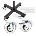 Bumper Plate Aufbewahrungswagen, fahrbar, LxBxH 60,5x60,5x97 cm