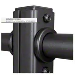 Sport-Tec Bumper Plate Rack fr Olympia Scheiben + Stangen L x B x H 73,5 x 62,5 x 118,5 cm