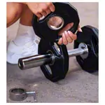 Olympia Hantelscheibe mit Gummiberzug und Griff, Bohrung  5 cm, 1,25 kg, Stck