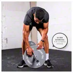 Hantelscheibe Olympia Bumper Plate, 50 mm, 5 kg,