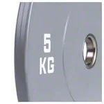 Hantelscheibe Olympia Bumper Plate, 50 mm, 5 kg,