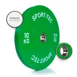 Hantelscheibe Olympia Bumper Plate, 50 mm, 10 kg,