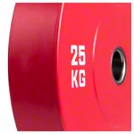 Hantelscheibe Olympia Bumper Plate, 50 mm, 25 kg