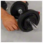 Hantelscheibe aus Gueisen, Bohrung  3 cm, 1,25 kg, Paar