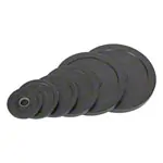 Hantelscheibe mit Gummiberzug, Bohrung  3 cm, 5 kg, Stck