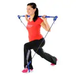 Gymstick inkl. Tragetasche, mittel, blau