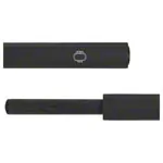 Gymstick inkl. Tragetasche, stark, schwarz