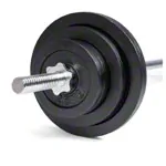 Abbildung zeigt Langhantel-Set, 50 kg, 9-tlg.