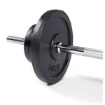 Abbildung zeigt Langhantel-Set, 50 kg, 9-tlg.