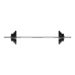 Abbildung zeigt Langhantel-Set, 50 kg, 9-tlg.