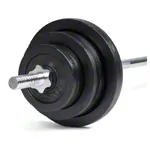 Abbildung zeigt Langhantel-Set, 60 kg, 11-tlg.
