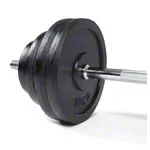 Abbildung zeigt Langhantel-Set, 80 kg, 13-tlg.