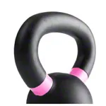 Abbildung zeigt Sport-Tec Kettlebell Powdercoated, 2 kg, schwarz/rosa