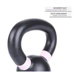 Abbildung zeigt Sport-Tec Kettlebell Powdercoated, 2 kg, schwarz/rosa