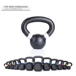 Abbildung zeigt Sport-Tec Kettlebell Powdercoated, 2 kg, schwarz/rosa