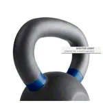 Abbildung zeigt Sport-Tec Kettlebell Powdercoated, 24 kg, schwarz/blau
