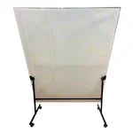 Leichtspiegel, B x H 100 x 175 cm, fahrbar und schwenkbar