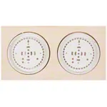 Sauna-Klimastation inkl. Thermometer und Hygrometer, 29,5 x 15,5 cm
