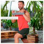 ARTZT vitality Loop Band Textil, schwer, grau