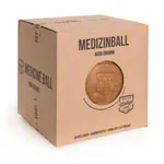 ARTZT Vintage Series Medizinball aus Leder, 4 kg