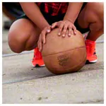 ARTZT Vintage Series Medizinball aus Leder, 4 kg