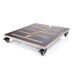 Abbildung zeigt FLOW-MAX VarioBoard Halterung mit Rollen, 61 x 57 cm
