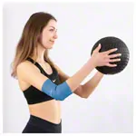 Flossband Level 2, 2m x 5 cm, mittel, blau