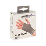 Flossband Level 4, 2 m x 2,5 cm, extra stark, grau