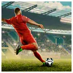 Derbystar Fuball Apus TT v23, Gre 5, weiss/blau