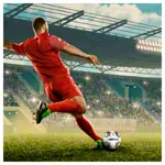 Derbystar Fuball Brilliant APS v24, Gre 5, weiss/gold