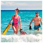 RESTUBE aufblasbare Schwimm- und Rettungsboje active, inkl. CO2 Patrone