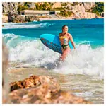 Abbildung zeigt RESTUBE aufblasbare Schwimm- und Rettungsboje extreme, inkl CO2 Patrone