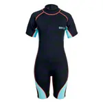 BECO Damen Neoprenanzug, Shorty, Einteiler